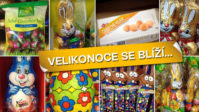 Nakupujte už na Velikonoce! PŘEHLED cen čokolády i vajec podle supermarketů!