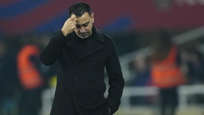Trenér Barcelony Xavi Hernández