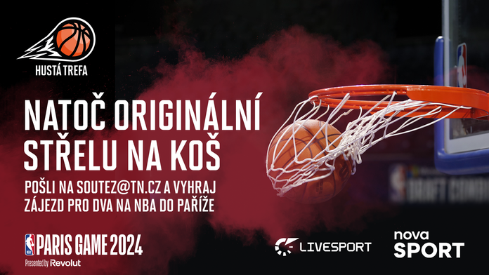 Hustá trefa. Natoč originální střelu na koš a vyhraj lístky na NBA.