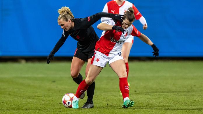 Fotbalistky Slavie prohrály s Brannem. V Lize mistryň končí