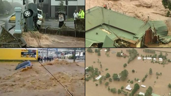 Australské POVODNĚ mají už 12 OBĚTÍ. 67 POHŘEŠOVANÝCH!