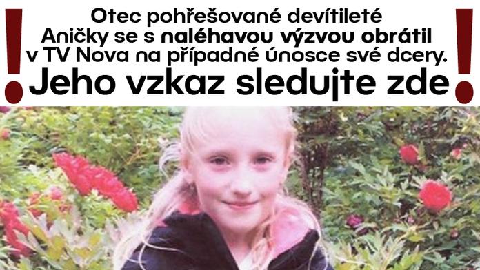 NADĚJE rodičů: Aničku najdeme! Pomáhají i senzibilové