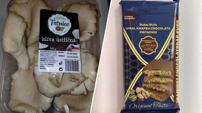 Řetězce prodávaly závadné potraviny. Obal na čokoládě nevaroval před alergenem