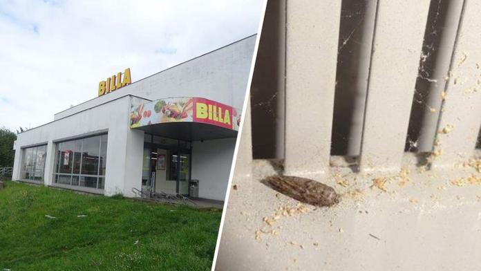 Část provozovny Billa je uzavřena