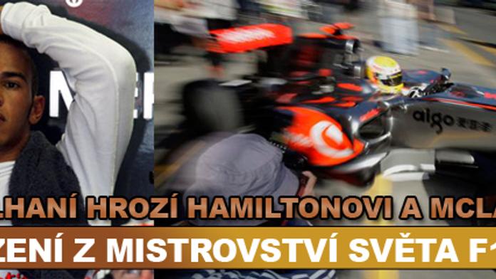 Kvůli lhaní hrozí Hamiltonovi a McLarenu vyřazení z mistrovství světa