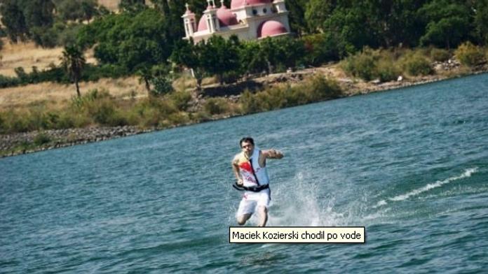 PROROK BOŽÍ JE ZPĚT! Polák dokáže chodit po vodě!