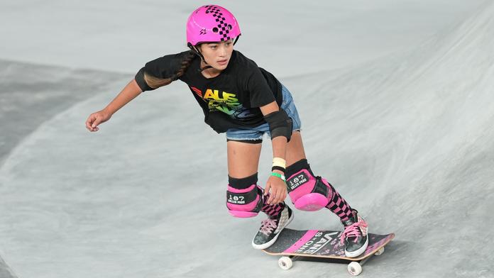 Skateboardistka se v 13 letech zapsala do historie. Předvedla neskutečný trik