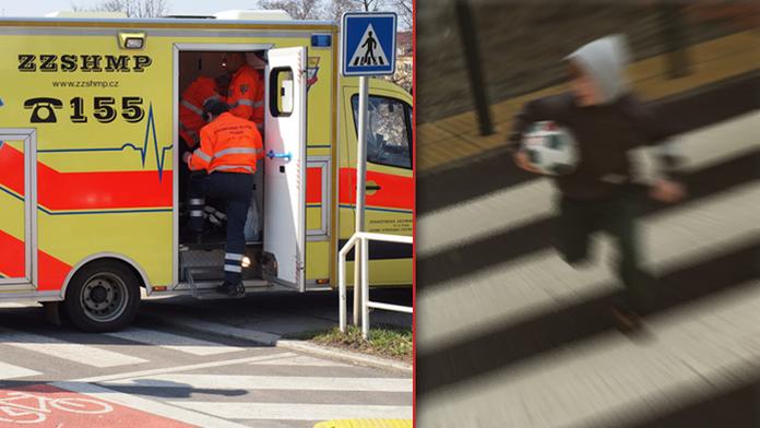 Dodávka PŘEJELA OSMILETÉHO ŠKOLÁKA na přechodu! Vrtulník jej odvezl s TEŽKÝM ZRANĚNÍM