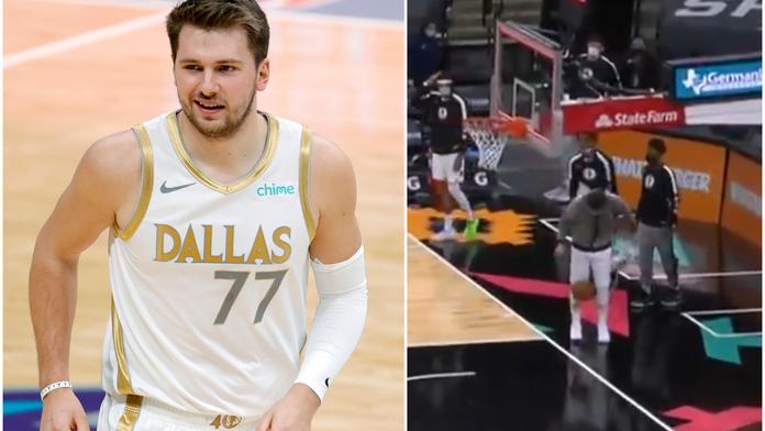 To byl první dotek! Hvězda NBA by mohla z fleku hrát fotbal