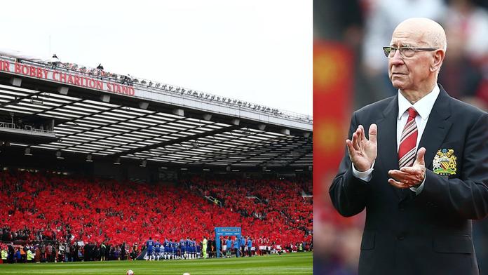Pocta legendě: Sir Bobby Charlton má na Old Trafford vlastní tribunu!