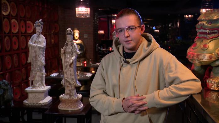 Jan Strach v pořadu Víkend