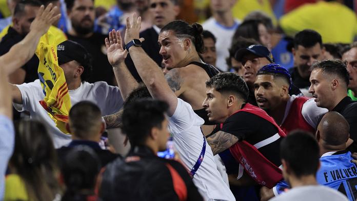 Nechutná dohra semifinále Copy América. Núñez se porval s fanoušky