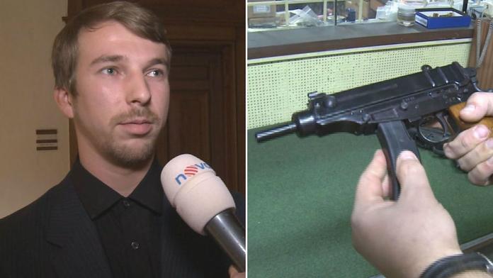 Koupil si zbraň do sbírky a skončil u soudu! Pořízení bylo snadné