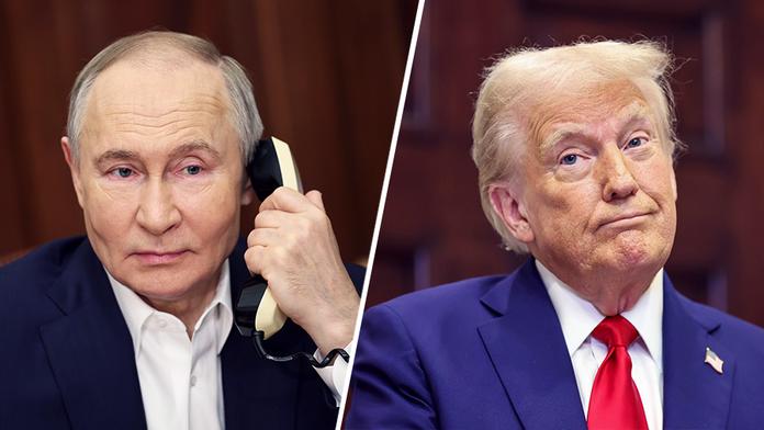 Vladimir Putin a Donald Trump