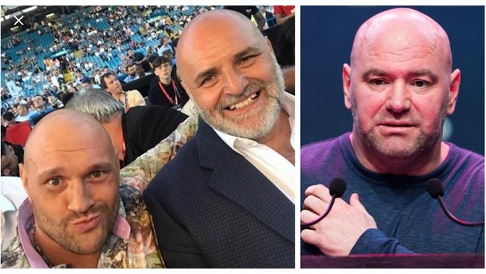Otec Tysona Furyho chce dát nakládačku prezidentovi UFC