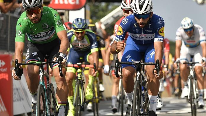 Sagan jen těsně druhý! Další vítězství slaví Kolumbijec Gaviria