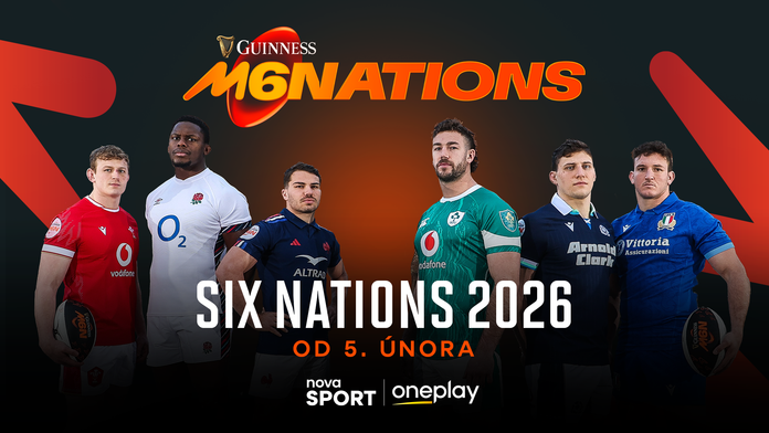 Sledujte ragbyové Six Nations na Nova Sport a Oneplay