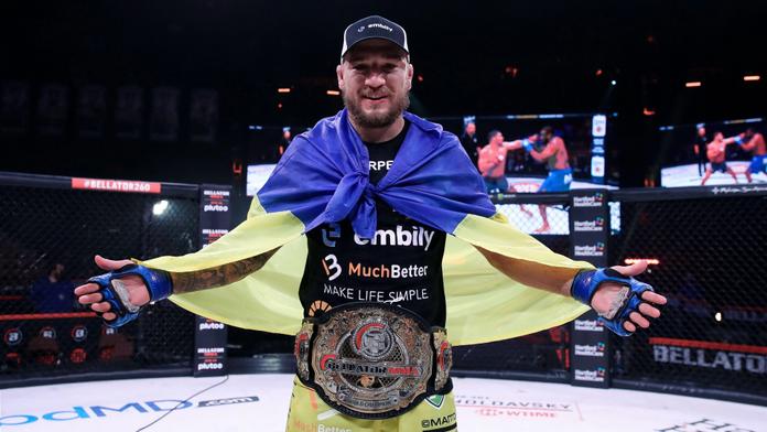 Zůstávám, Ukrajinu budu bránit, vzkazuje neporažený šampion Bellatoru