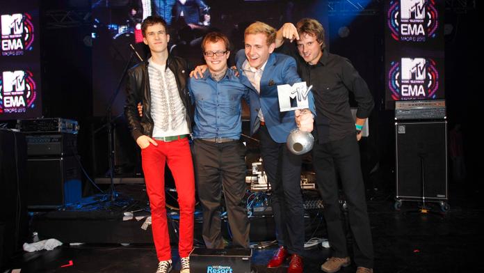 Skupina Charlie Straight bude zastupovat Česko a Slovensko v MTV EMAS 2011!