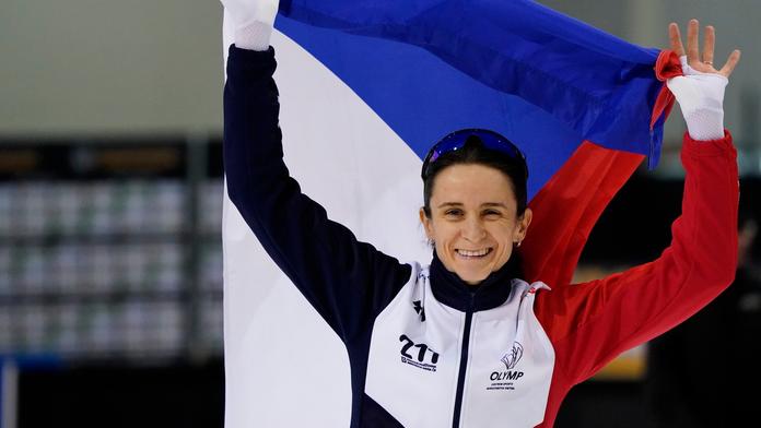 Šťastná Sáblíková je ráda i za stříbro. K výkonu Rusky nemá, co říct