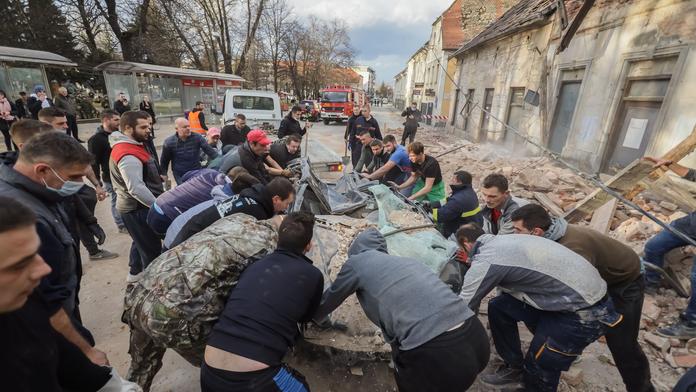 Chorvatsko znovu zasáhlo silné zemětřesení, dosáhlo síly 3,5 stupně