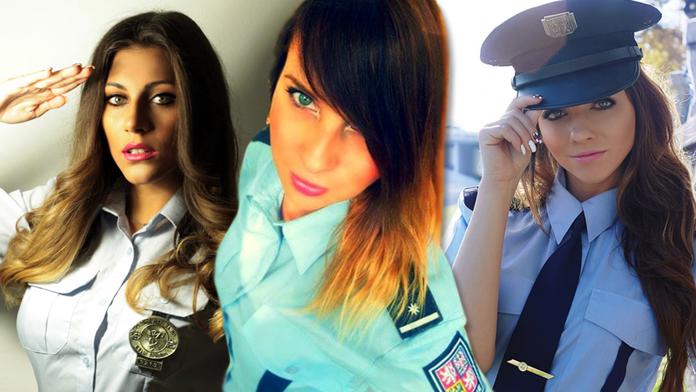 FOTOGALERIE: Sexy uniformy! Zvolte nejkrásnější policistku Česka!