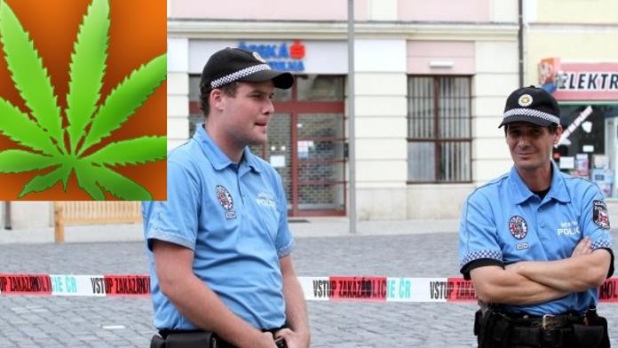 ZAHULÍTE si se mnou? Muž v Táboře nabídl strážníkům marihuanu!