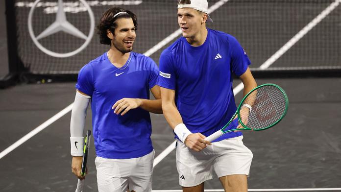 Menšík pomohl týmu Evropy ovládnout Laver Cup. Zářil ve čtyřhře po boku Alcaraze