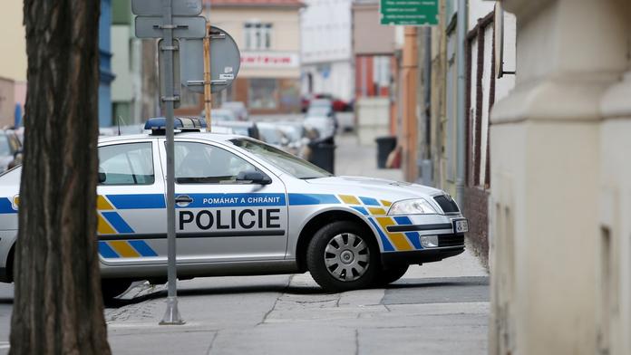 Policie na místě činu