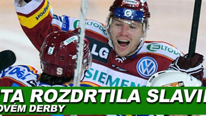 Sparta zabrala a Slavii v derby rozstřílela