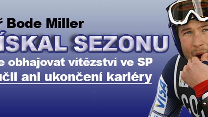 Sjezdař Bode Miller odpískal sezonu a nebude obhajovat vítězství ve SP