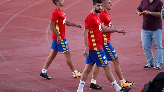 Piqué jako nepřítel číslo jedna! Španělé raději ukončili trénink