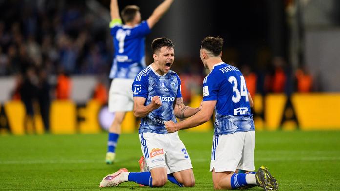 Slavící fotbalisté Olomouce