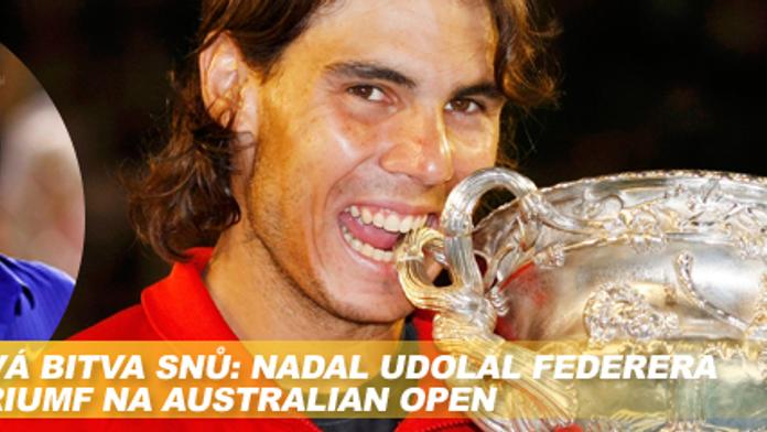 Nadal předčil Federera a má titul z Australian Open