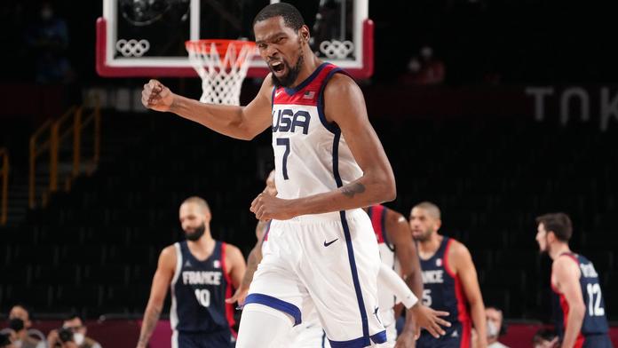 Durant a spol. to zvládli, porazili Francii a slaví čtvrté olympijské zlato