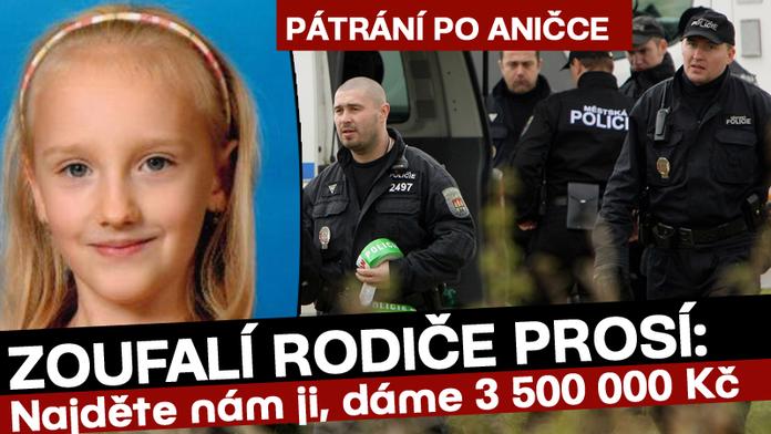ZTRACENÁ ANIČKA: Měsíc od zmizení, slzy i naděje