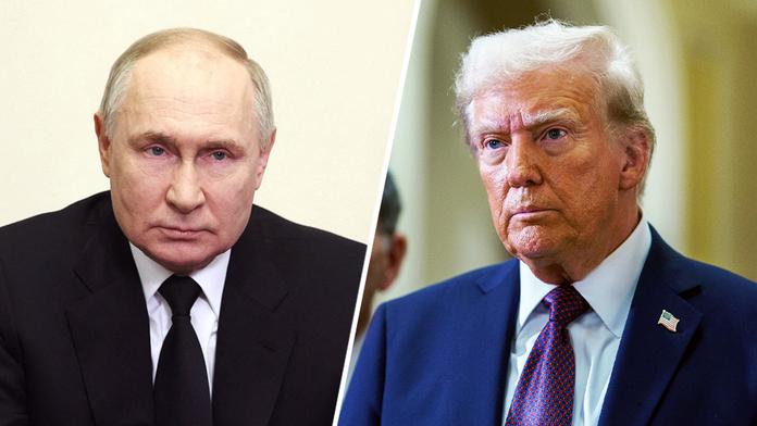 Vladimir Putin a Donald Trump