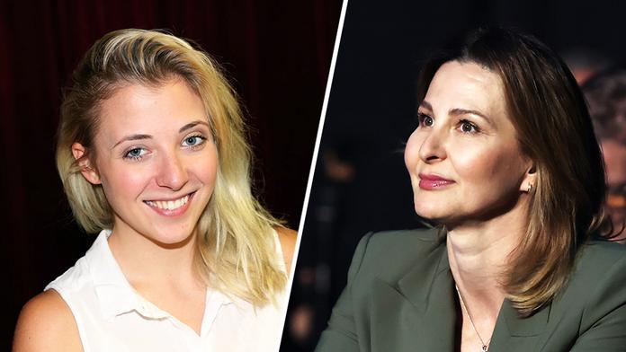 Anička Slováčková a Ivana Gottová