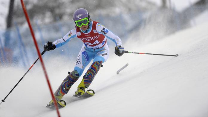 Záhrobská v Aspenu: navštívila svůj strom, a večer hurá na slalom