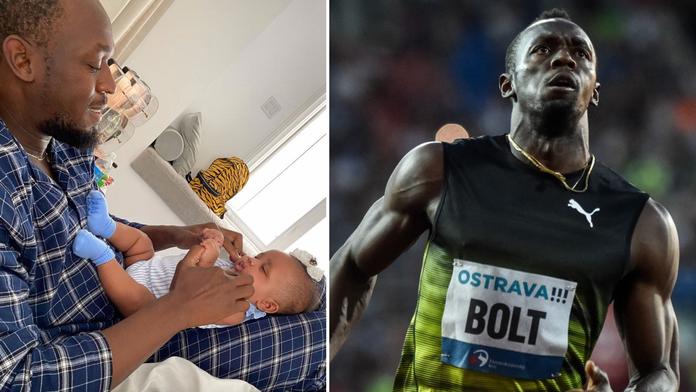 Usain Bolt potřetí otcem. Na Den otců ukázal dvojčata, mají krásná jména