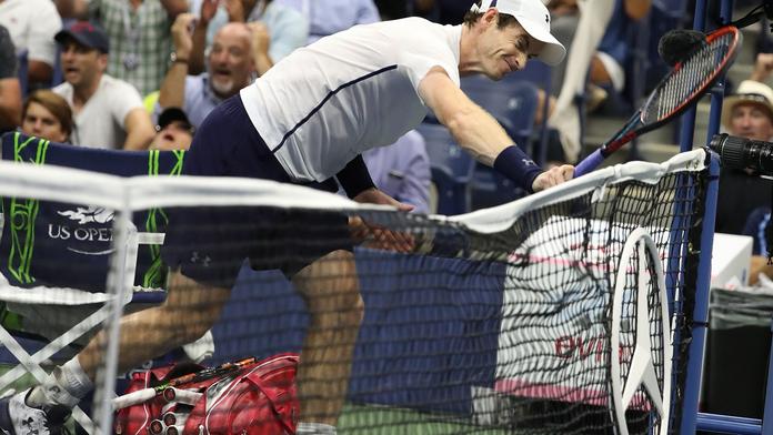 Záhadný gong! Murray seřval rozhodčí, pak na US Open skončil