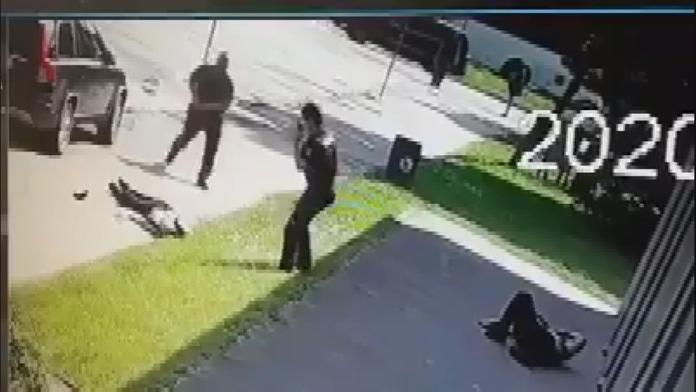Děti do náruče, útěk, střelba! Video má zachycovat zásah ve Vrútkách