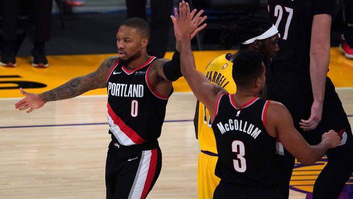Další porážku Lakers dirigoval Lillard! Skvělý Jokič zařídil výhru Denveru