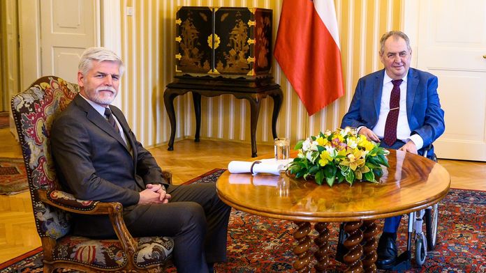 Miloš Zeman a Petr Pavel