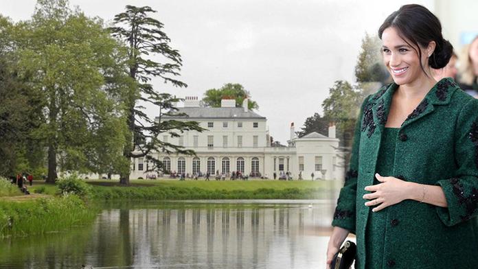 Sanitka před domem Meghan! Může porodit každou chvílí