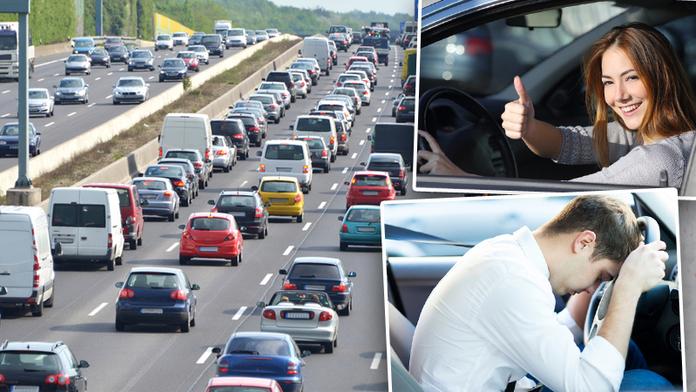 Držení volantu jednou rukou vás může stát život! Jak správně sedět