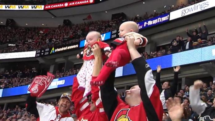 Roztomilé! Ottawu táhne do play off NHL podpora malých fanoušků