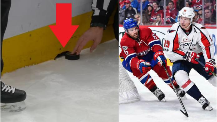 Kuriozita v NHL: Myší díra? Ne, ale musel se měnit mantinel! VIDEO