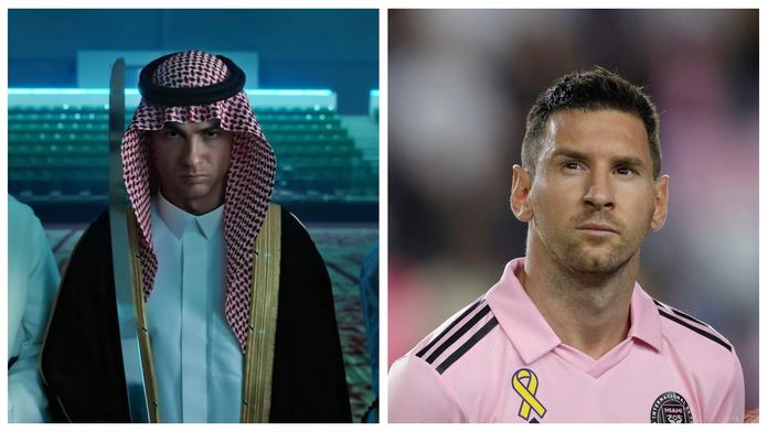 Cristiano Ronaldo a Lionel Messi