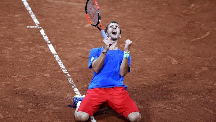 Rosol poděkoval vítězstvím: Jsem vděčný, že můžu hrát za Česko